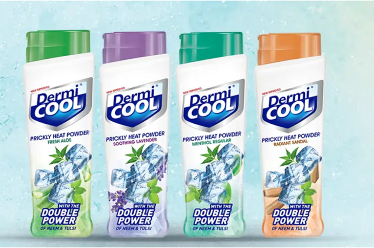 heat rash powder